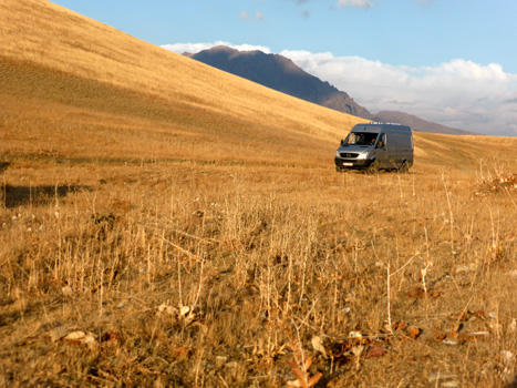 Nachtplatz auf der Bergwiese, N38 24.875 E43 22.471