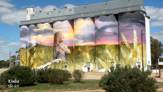 Silo in Kimba.