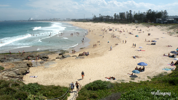 Strand in Wollongong.