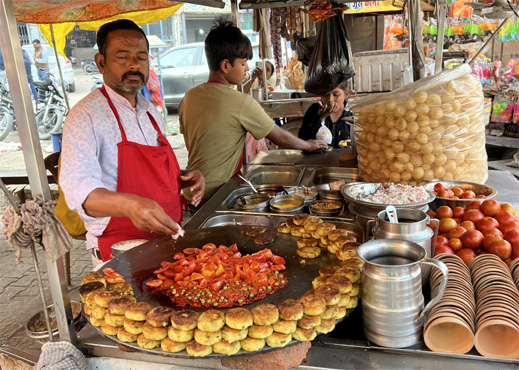 Hier wird frisch gekocht.