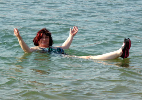 Man geht wirklich nicht unter.