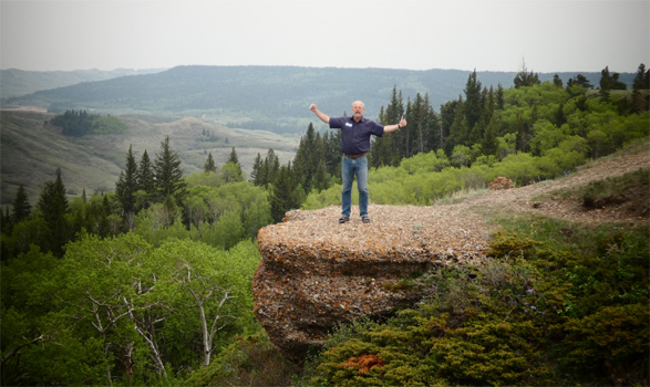 Bei den Conglomerate Cliffs.
