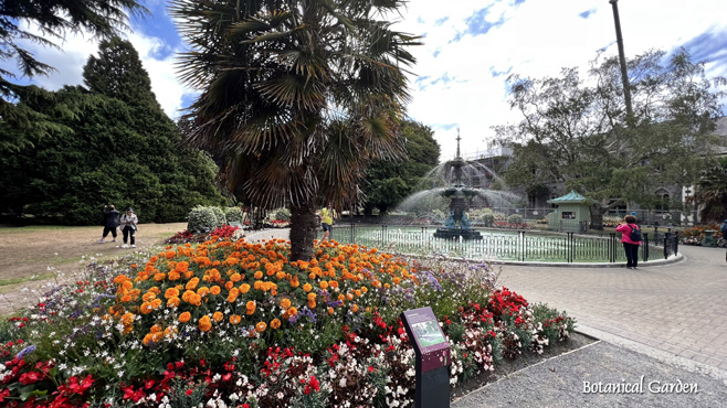 Christchurch Botanical Garden.