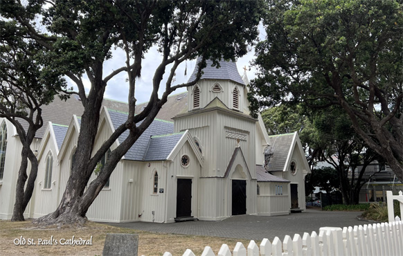 Die alte St.-Pauls-Kathedrale.