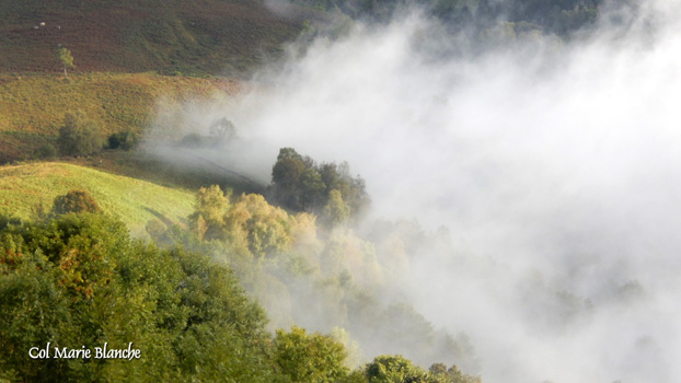 Schlechtwetter auf der franz�siischen Seite der Pyren�en.