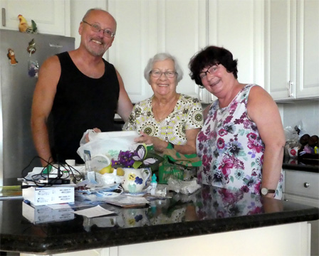 Abschied von Tante Regina.