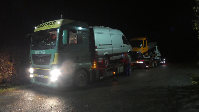 Der Zerberus kommt heim.