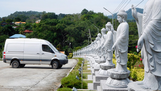 Buddha-Allee.