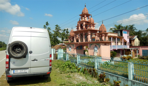Hindu-Tempel in Indien.