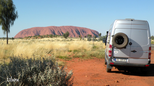 Am Uluru!